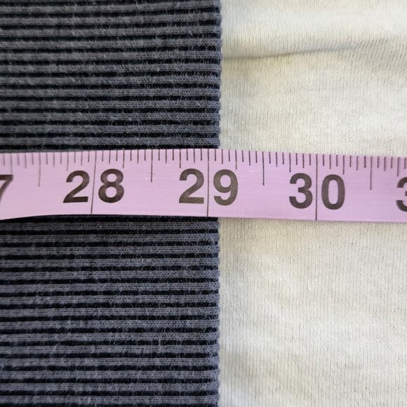 Crown & Ivy Quilted Gray 1/4 Zip Pullover Men’s Size XXL w/Leather Pull Accent - Picture 7 of 8